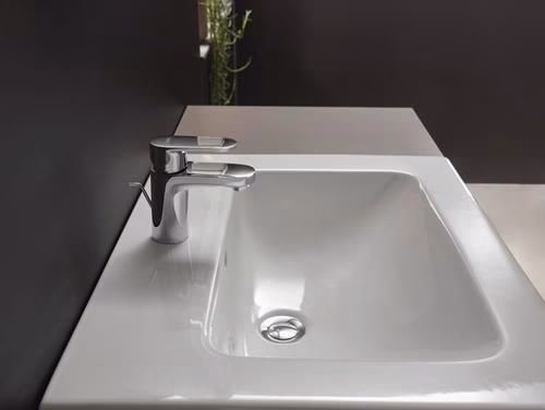 Detailbild 4073314 Hansgrohe Einhebel-Waschtischmischer VERNIS Blend 70 mit Zugstangen-Ablaufgarnitur 1 1/4 Zoll chrom