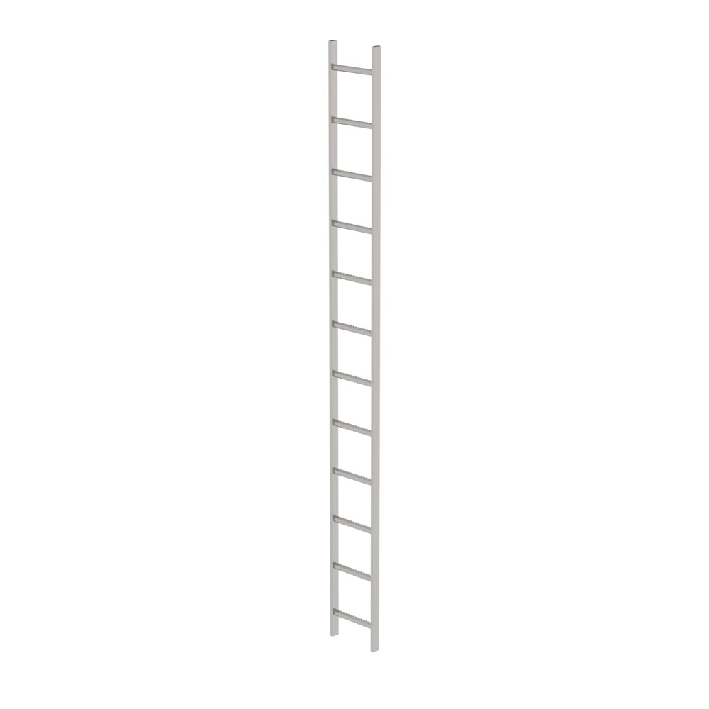 Munk schachtladder, roestvrij staal V4A, 300 mm vrije breedte, 12 sporten, van Günzburger Steigtechnik Munk schachttrap, roestvrij staal V4A, 300 mm vrije doorgang, uit de categorie schachttechnologie, artikelnummer 062012