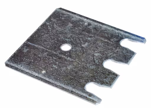Unterlegplatte 2 mm für S610-M18 und S625-A18, verzinkt von der Marke Schulte Lagertechnik aus der Produktreihe Palettenregale