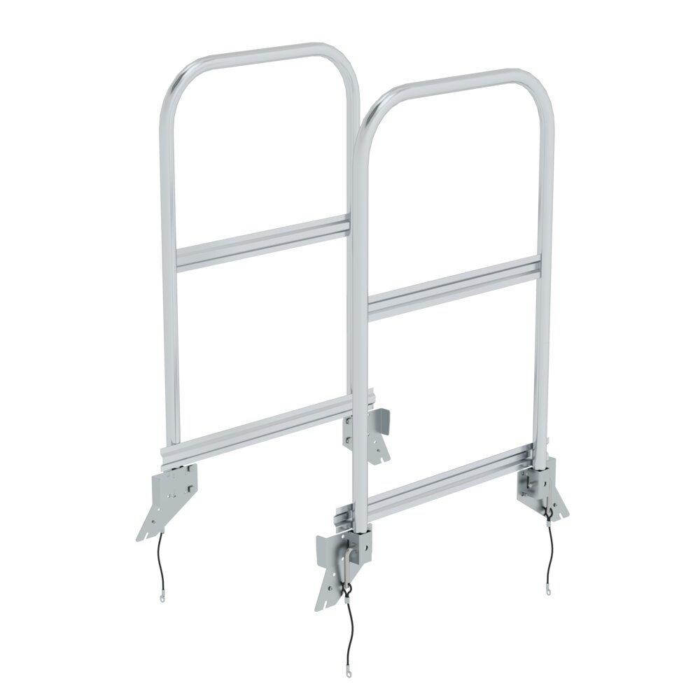 Munk Geländer steckbare Ausführung für Podesttreppen beidseitig begehbar aus der Kategorie Podesttreppen mit der Artikelnr. 050241