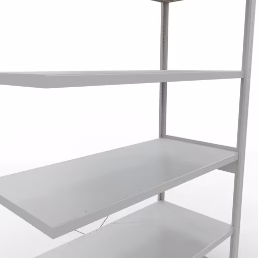 Produktbild Nr 12 des Artikels Stecksystem Anbauregal 2500x1300x600 mm, Typ 250 kg, lichtgrau Abbildung Nr 12 des Artikels Stecksystem Anbauregal 2500x1300x600 mm, Typ 250 kg, lichtgrau aus der Produktgruppe Stecksystem von der Marke Schulte Lagertechnik