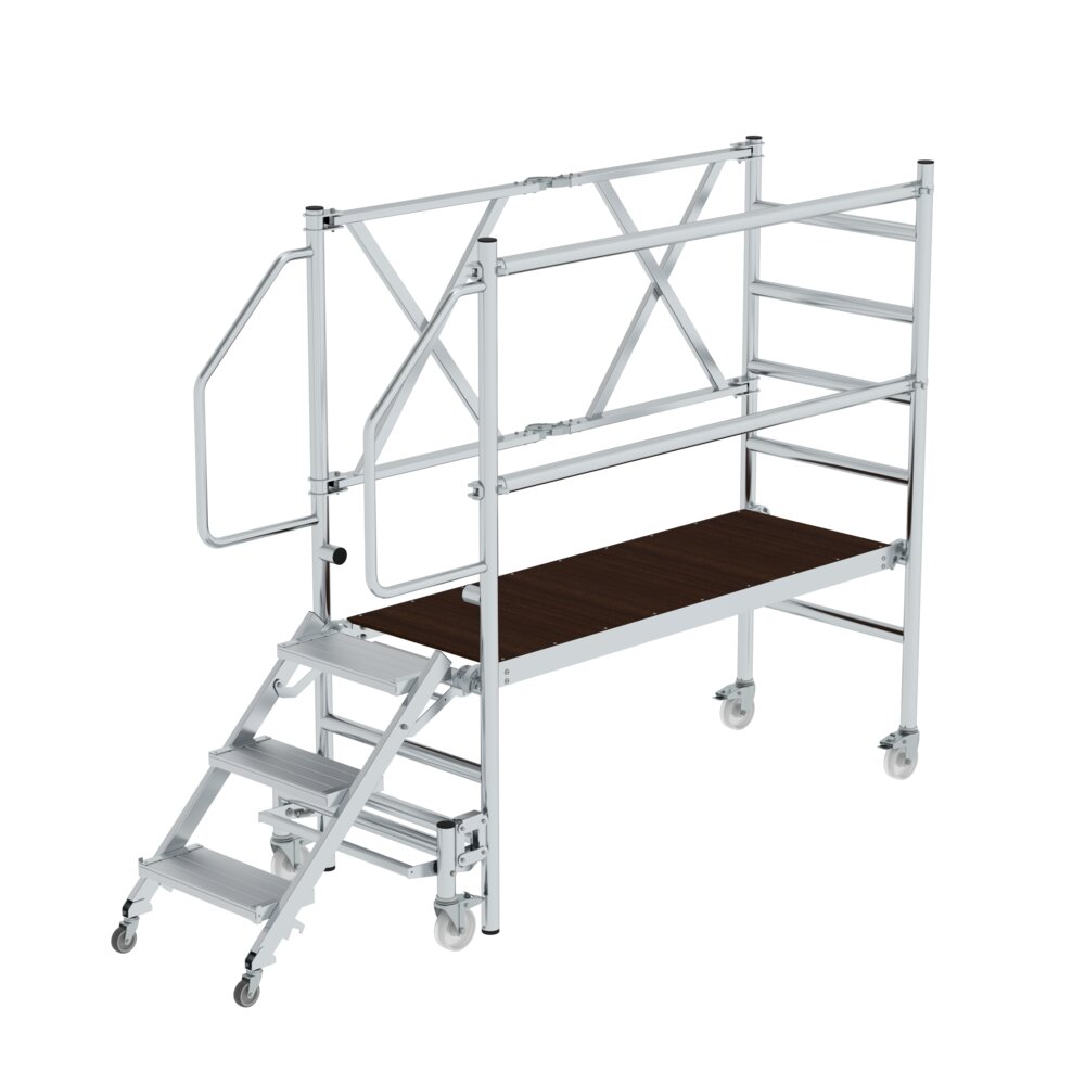 Munk Montageplattform mit Treppenzustieg