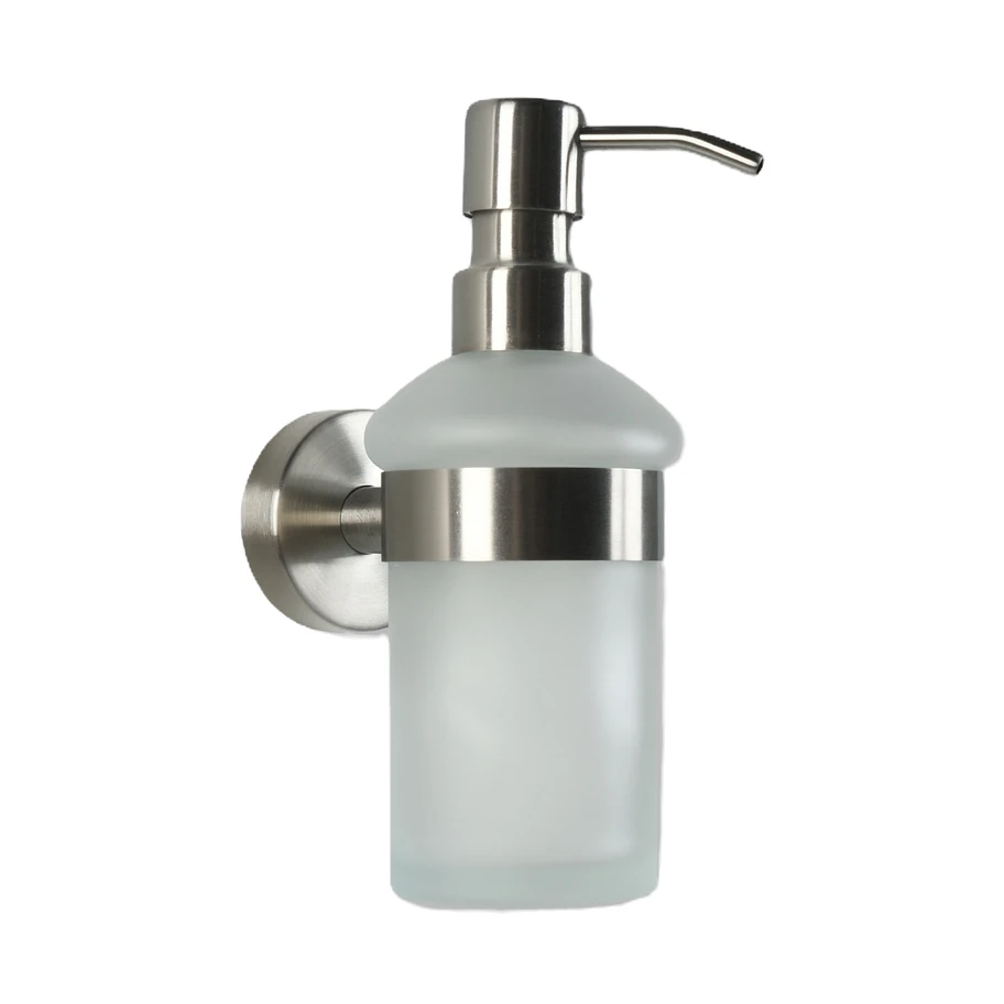 AXIAL Seifenspender Edelstahl Glas - zum KLEBEN oder BOHREN aus der Kategorie Seifenablage & Seifenspender mit der Teilenummer IP2067