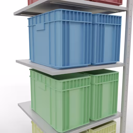 Anbauregal, Fachbodenregal Stecksystem MULTIplus150, 2000 x 750 x 800 mm (HxBxT), 5 Fachböden, Längenriegel, RAL 7035 lichtgrau mit der Artikelnr. 32685-75-LR Anbauregal, Fachbodenregal Stecksystem MULTIplus150, 2000 x 750 x 800 mm (HxBxT), 5 Fachböden, Längenriegel, RAL 7035 lichtgrau von Schulte Lagertechnik aus der Kategorie Stecksystem