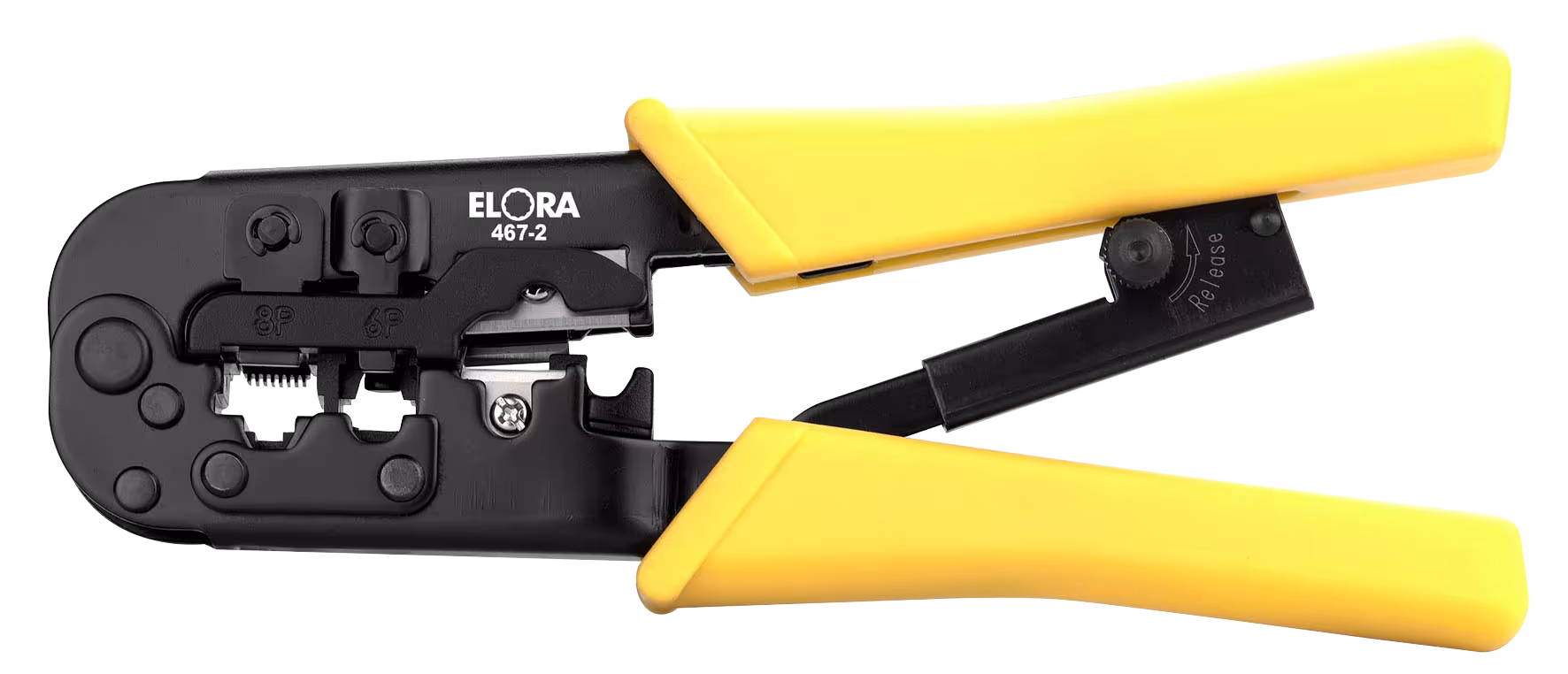 Crimpzange 467-2 von ELORA Crimpzange, ELORA-467 aus der Kategorie Elektriker-, Abisolierwerkzeuge und Kabelscheren mit der Artikelnr. 0467000022000