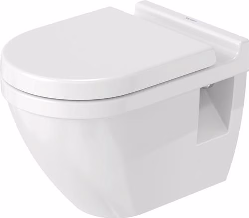 Duravit Wand-WC Starck 3 540 mm Tiefspüler, weiß von der Marke Duravit Duravit Wand-WC Starck 3 540 mm Tiefspüler, weiß aus der Kategorie Wand-WC mit der Teilenummer 6000401801