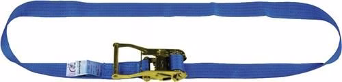 Sangle d'arrimage DIN EN 12195-2 à cliquet DOLEZYCH de la catégorie arrimage de charges, filets et sangles d'arrimage, référence 4000365003