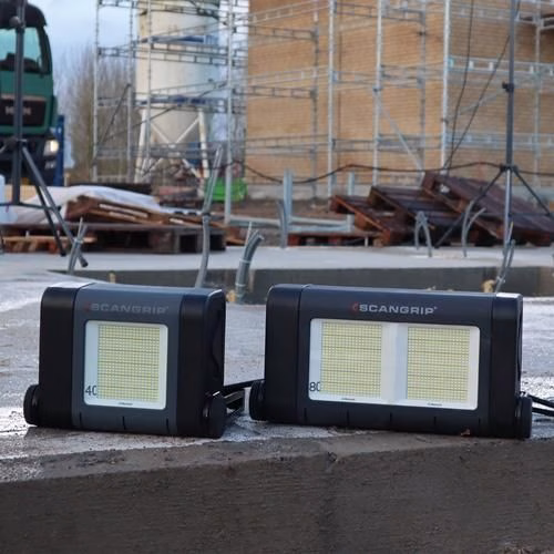 Detailbild 4026526 LED-Strahler SITE LIGHT 80 630 W 20000-80000 lm 10 m H07RN-F 3x1,5 mm² IP65 SCANGRIP