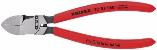 Detailbild 3995838 Seitenschneider für Lichtwellenleiter Länge 160mm mit Kunststoff-Überzug KNIPEX