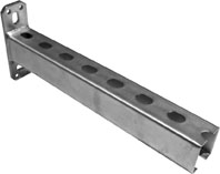 Gerlach Schienenkonsolen Typ Länge: 400 mm aus der Kategorie Profil 27/18 und 28/30 | 30/15 und 30/30 mit der Artikelnr. 810408, Klinge, Rasiermesser, Waffe, Aluminium, Klinge, Rasiermesser, Waffe, Aluminium