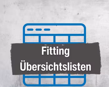 Die qpool24 Gewindefitting-Übersichtslisten