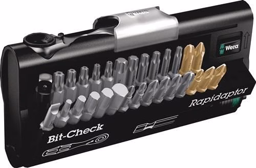 Coffret de 30 embouts BC 30 Zyklop Mini 1 PH/PZD/T/fente/hexagonale / cliquet WERA de la catégorie Embouts et porte-embouts, référence 4000829655