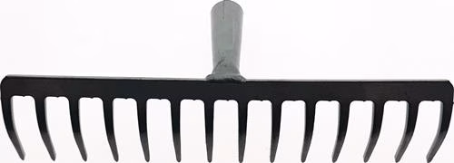 Gartenrechen Arbeits-Breite 355mm Zinken-Länge 70mm 14 Zinken ohne Stiel KRUMPHOLZ von der Marke Krumpholz Gartenrechen ohne Stiel KRUMPHOLZ aus der Kategorie Hacken, Rechen und Kleingeräte mit der Teilenummer 4000819207