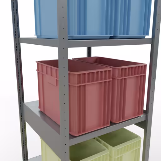 Grundregal, Fachbodenregal Stecksystem MULTIplus250, 3000 x 750 x 800 mm (HxBxT), 7 Fachböden, Längenriegel, verzinkt aus der Kategorie Grundregal mit der GTIN 4004514284198 Grundregal, Fachbodenregal Stecksystem MULTIplus250, 3000 x 750 x 800 mm (HxBxT), 7 Fachböden, Längenriegel, verzinkt von der Marke Schulte Lagertechnik aus der Produktreihe Stecksystem