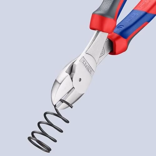 Kraftseitenschneider Länge 140mm Form 0 Mehrkomponenten-Hülle KNIPEX