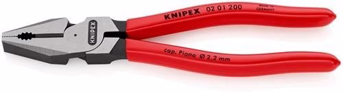 Kraftkombizange Länge 200mm poliert Kunststoff-Überzug KNIPEX von Knipex Kraftkombizange poliert Comfort-Griff KNIPEX aus der Kategorie Kombizangen mit der Artikelnr. 4000810222