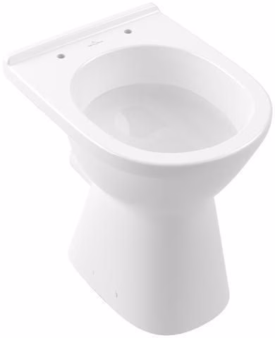 VILLEROY & BOCH Tiefspül-WC spülrandlos ViCare 360x490mm Oval Weiß Alpin von der Marke Villeroy & Boch VILLEROY & BOCH Tiefspül-WC spülrandlos ViCare 360x490mm Oval Weiß Alpin aus der Kategorie Stand-WC mit der Teilenummer 6001012727
