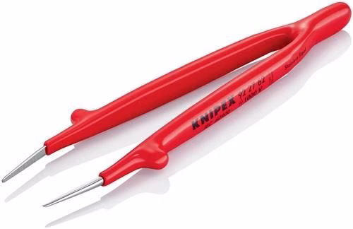 Detailbild 3972743 Präzisionspinzette Länge 150mm gerade verchromt KNIPEX