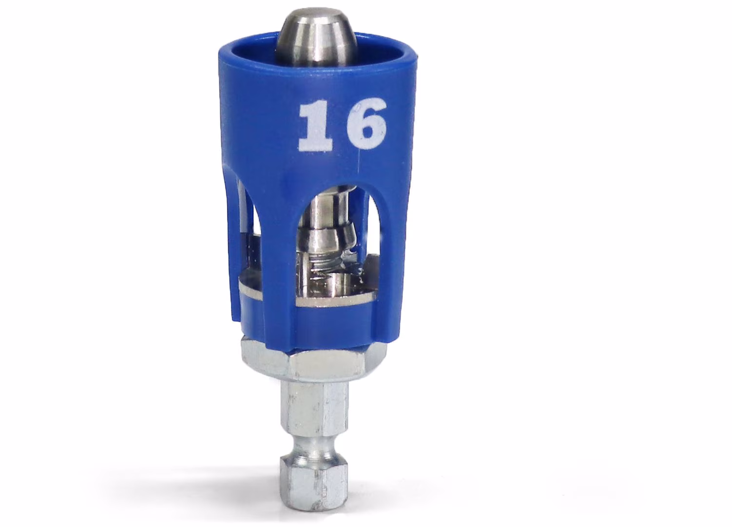 Calibreur professionnel Pipetec pour tubes composites multicouches en aluminium 16 x 2,0 mm - acier inoxydable de la marque Pipetec Outil d'étalonnage professionnel Pipetec pour tubes composites multicouches en aluminium 16 x 2, 20 x 2, 26 x 3 et 32 x 3 mm de la catégorie Scies, outils d'ébavurage et d'étalonnage avec le numéro d'article KS16