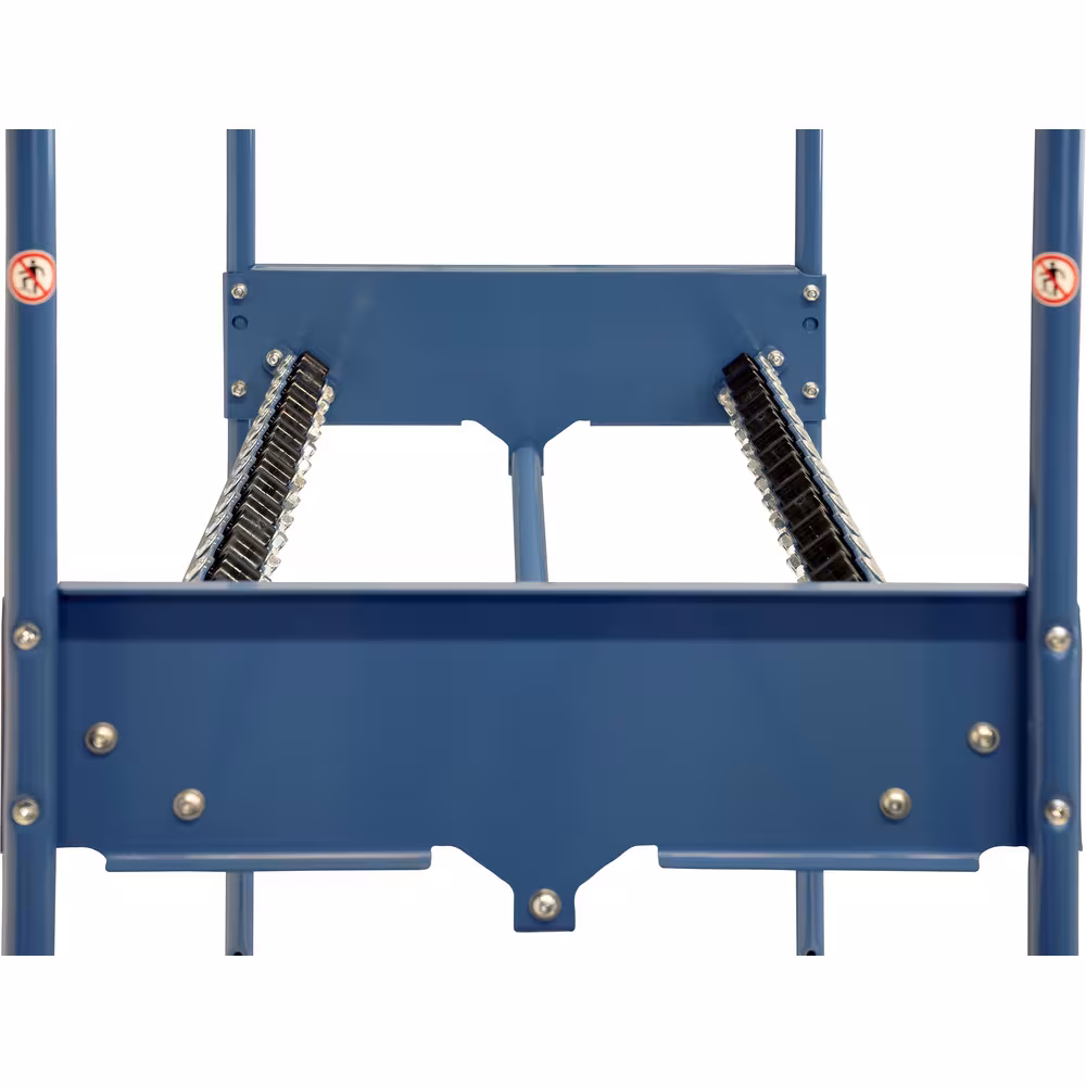 Weitere Ansicht des Artikels Reifen-Kommissionierwagen 4562 Reifenträger mit robusten Rollenbahnen mit Durchfallsicherung zum leichten Verschieben geladener Räder und Reifen Weitere Ansicht des Artikels Reifen-Kommissionierwagen 4562 Reifenträger mit robusten Rollenbahnen mit Durchfallsicherung zum leichten Verschieben geladener Räder und Reifen aus der Kategorie Transportsysteme