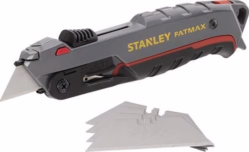 Sicherheits-Allzweckmesser STANLEY® FATMAX® Länge 180 mm Breite 20 mm Höhe 40 mm STANLEY von der Marke Stanley Sicherheits-Allzweckmesser STANLEY® FATMAX® Länge 180 mm Breite 20 mm Höhe 40 mm STANLEY aus der Kategorie Messer, Cutter und Schaber mit der Teilenummer 4000787374