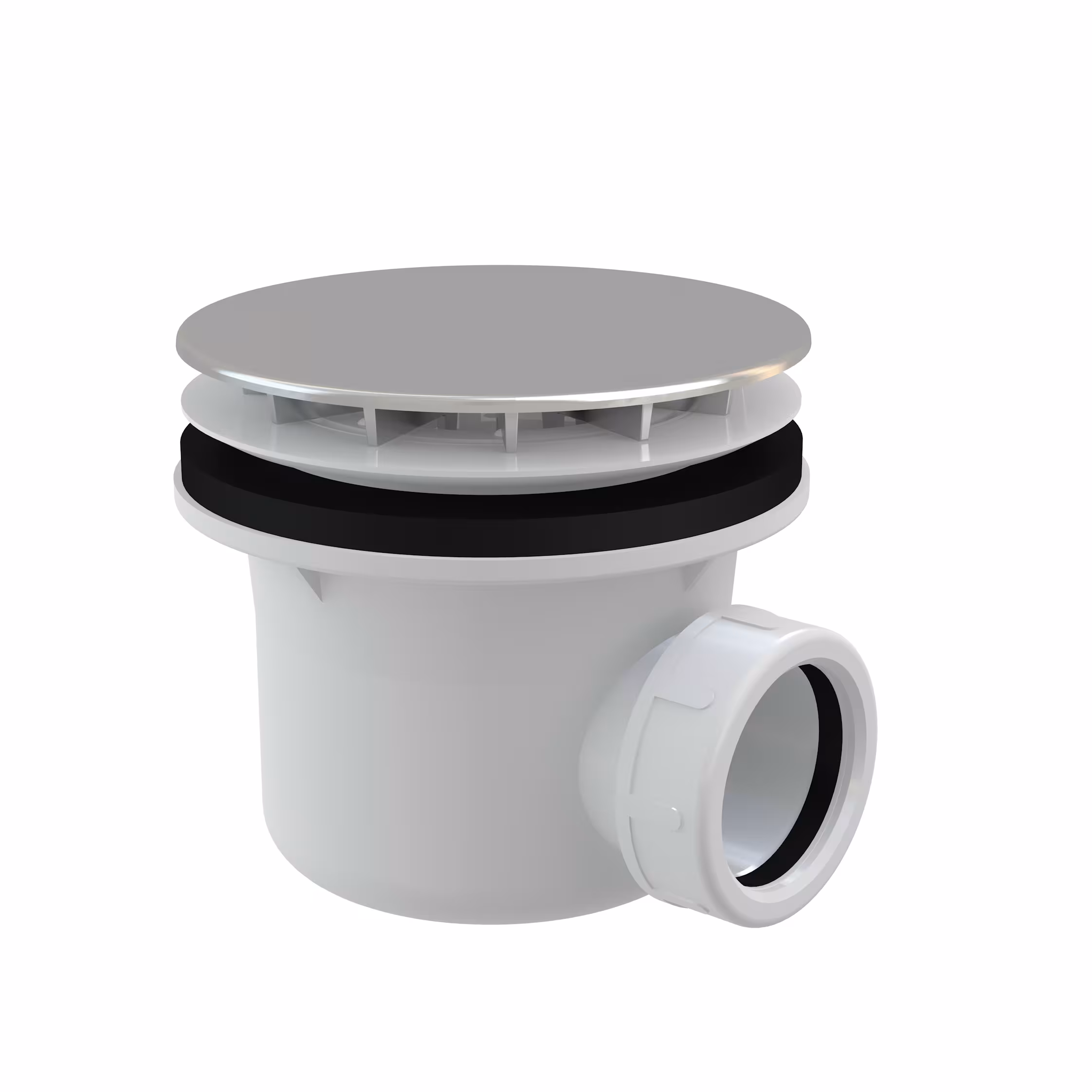 A49CR Ablaufgarnitur Duschablauf | ø 90mm Abfluss | Abdeckung verchromt ø116mm ohne Ablaufzubehör von der Marke AlcaPlast Alca Plast Duschwannenablaufgarnituren Typ Ausführung: Ablaufgarnitur Ø85 mm aus der Kategorie Wannenfüße & Montagezubehör mit der Artikelnr. A49CR