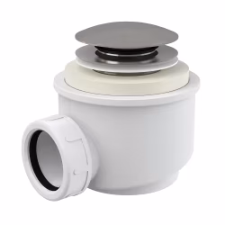 Ablaufgarnitur Duschablauf mit Siphon | Abdeckung 70mm CLICK/CLACK von der Marke Howatech Ablaufgarnitur Duschablauf mit Siphon | Abdeckung 70mm CLICK/CLACK aus der Kategorie Wannenfüße & Montagezubehör mit der Artikelnummer A465C-50, Krug