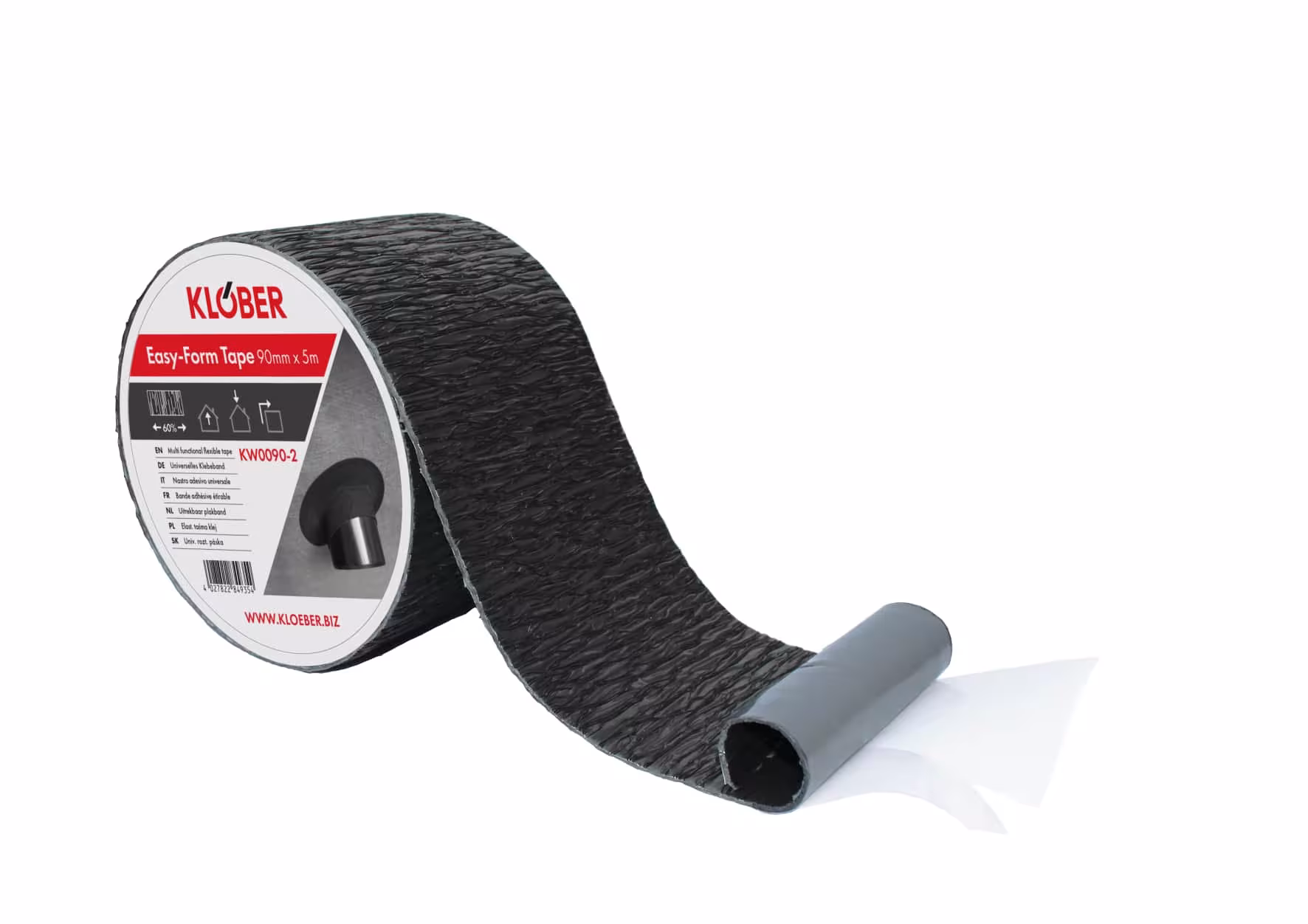 Easy-Form Klebeband Universell anformbares Klebeband, Breite 90mm, 5m Rolle aus der Kategorie Unterdeckbahnen & Dampfsperren mit der Artikelnummer KW0090-2