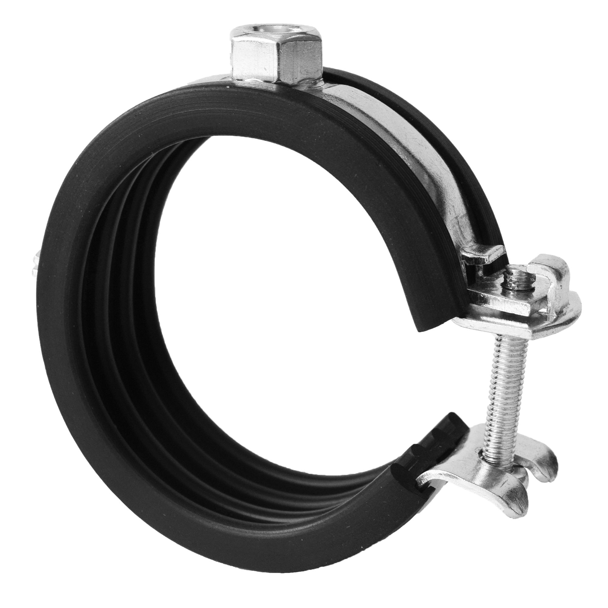 Produktbild 3839957 20 Stück - Gelenkrohrschelle M8 32-35mm (1'') verzinkt mit Einlage