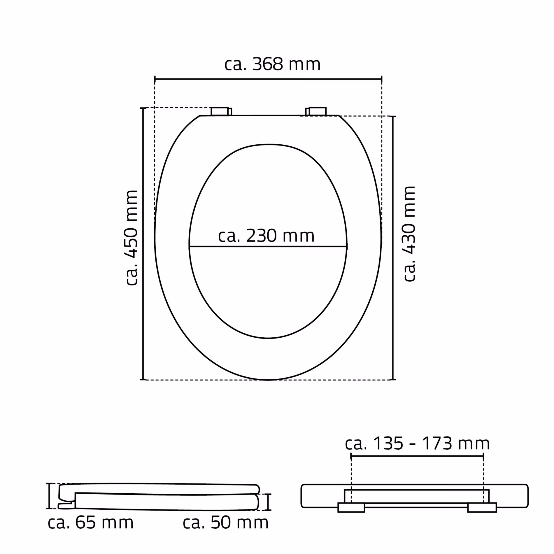 WC-Sitzerhöhung Top ca. 5 cm, weiß, mit Soft-Close, Duroplast mit der Artikelnr. A0070700 WC-Sitzerhöhung Top ca. 5 cm, weiß, mit Soft-Close, Duroplast von Ridder aus der Kategorie Badausstattung & Sanitär