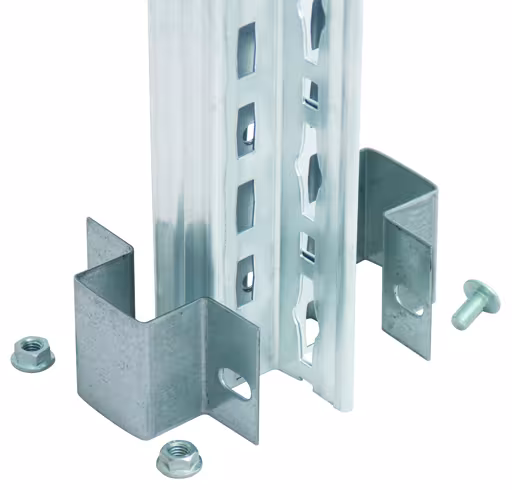 Doppelregalverbinder für T-Profile, RAL 5010 enzianblau von der Marke Schulte Lagertechnik Doppelregalverbinder für T-Profile, RAL 5010 enzianblau aus der Kategorie Doppelregale mit der Artikelnummer 30348-B