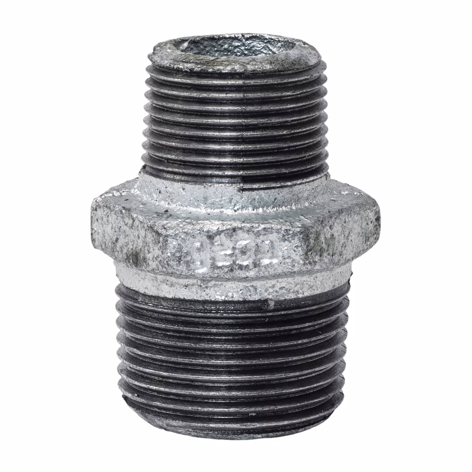 Reduzierdoppelnippel 1 1/4" x 3/4" AG/AG Reduzierung verzinkt von der Marke Gebo verzinkte Reduzierdoppelnippel 2x Aussengewinde Typ Größe: 1 1/4 Zoll AG x 3/4 Zoll AG aus der Kategorie Verzinkte Gewindefittings mit der Artikelnr. 245-28G