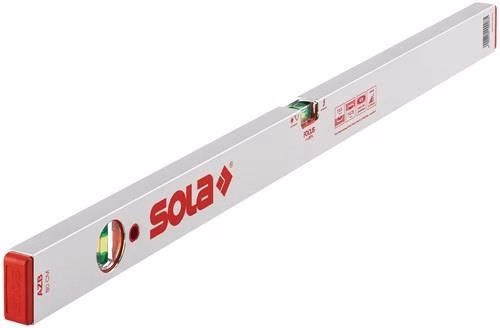 Wasserwaage AZB Aluminium silber 0,5 mm/m 0,50 mm/m SOLA aus der Kategorie Wasserwaagen mit der Teilenummer 4000857552