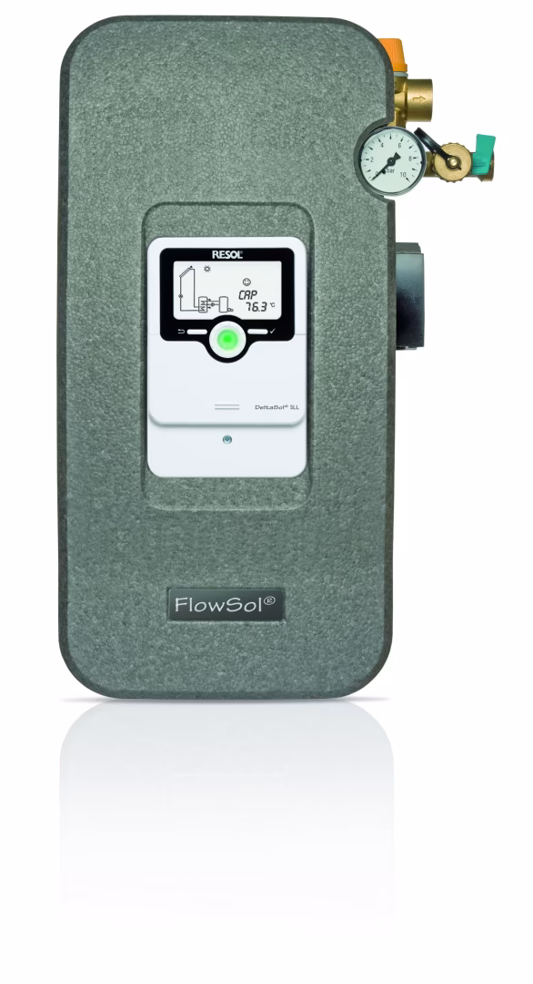 RESOL FlowSol(R) B HE - Zweistrang Solarstation Typ Ausführung: RESOL FlowSol(R) B HE - SL Zweistrang Solarstation aus der Kategorie 2-Strang-Solarstation mit der Artikelnr. 29002900