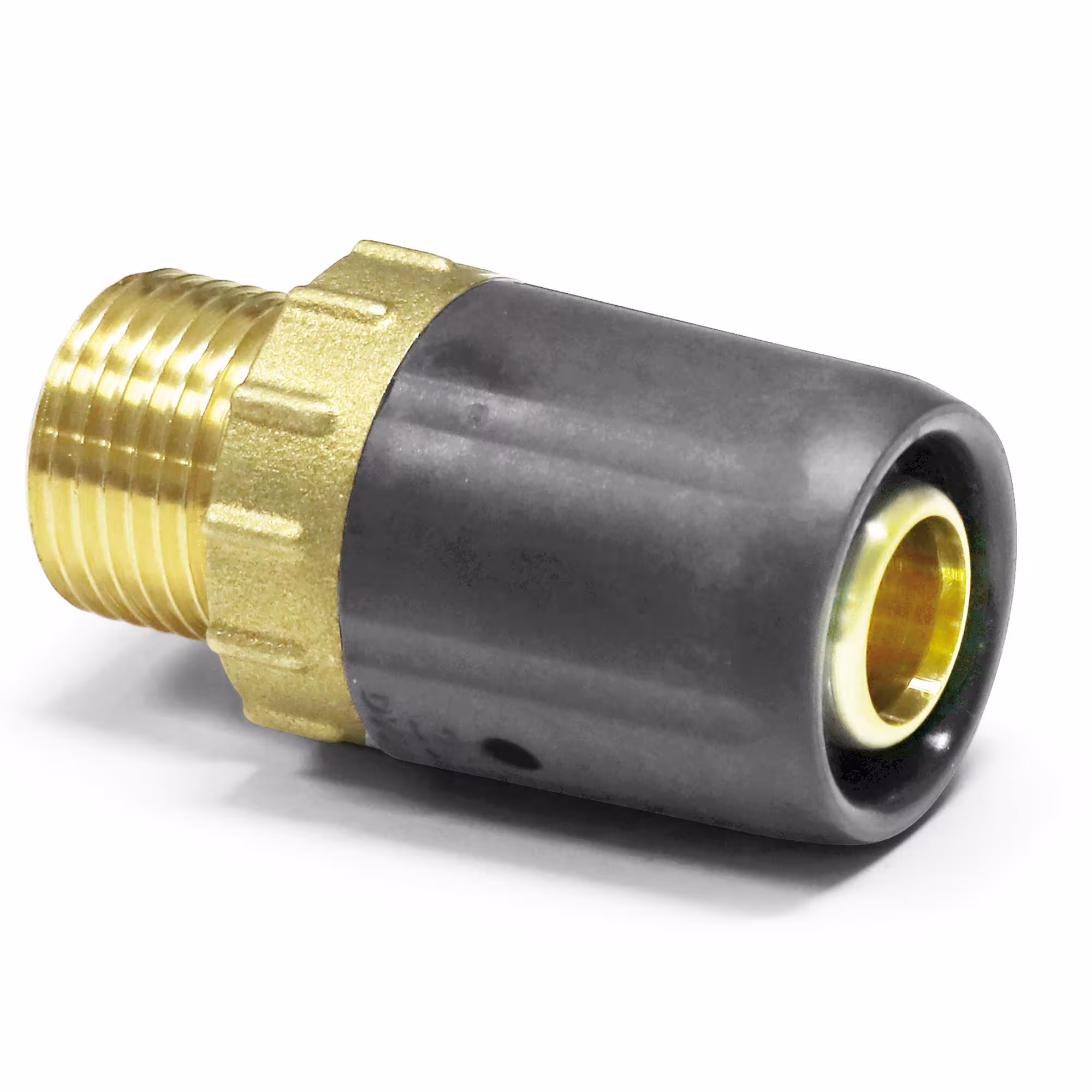 Steck-Übergang von Aluverbundrohr 16 x 2 mm auf 3/4" Außengewinde von der Marke Pipetec Steck-Übergang auf Außen- und Innengewinde Typ Größe: 16 mm auf 3/4 Zoll Außengewinde aus der Kategorie Steckfittings mit der Artikelnr. SPUA1605