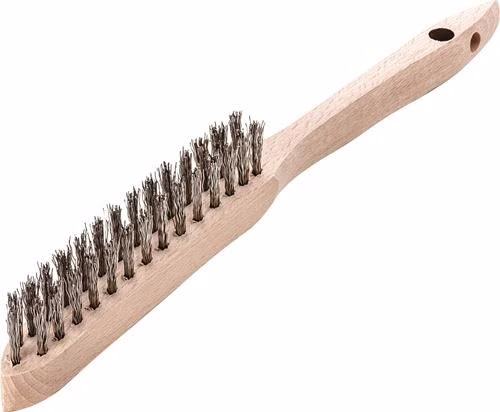 Handbürste Länge 290mm 0,35mm rostfrei Draht Besatz-Länge 140mm 2-reihig 12 LESSMANN von der Marke Lessmann Handbürste Länge 290 mm 0,35 mm rostfreier Draht 12 LESSMANN aus der Kategorie Handbürsten und Drahtbürsten mit der Teilenummer 4000844707