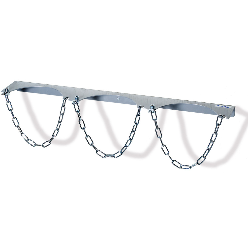 Stahlflaschen - Wandhalterung 320 mm Durchmesser für drei Flaschen von der Marke Fetra Stahlflaschen-Wandhalterung drei Flaschen aus der Kategorie Wagen mit der Teilenummer 51332, Zubehor, Brillen, Zubehor, Brillen