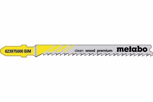 Lame per seghetto alternativo per legno di alta qualità, lunghezza utile 74 mm, passo dei denti 2,7 mm, denti rettificati BIM, della marca Metabo Lame per seghetto alternativo, 5 pezzi, METABO, dalla categoria lame per seghetto alternativo, codice articolo 8000066703