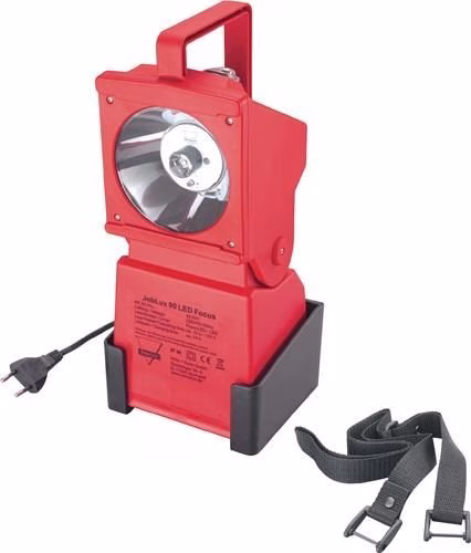 Projecteur LED JobLux 90 Focus 3 W pour travaux/secours, autonomie : 10 h (HL) / 120 h (PL), IP44, ACCULUX, référence 4000901166 (catégorie éclairage).
