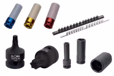 Kraftschrauber-Steckschlüssel-Einsätze 1/2" Kraftschrauber-Steckschlüssel-Einsätze 1/2"