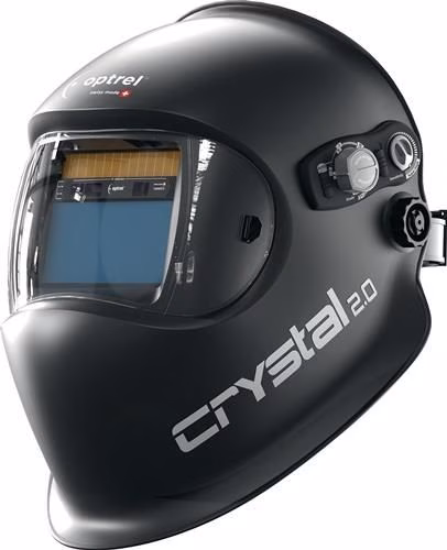 Schweißerschutzhelm crystal2.0 schwarz 50x100 mm EN166,EN175,EN379 Karton OPTREL aus der Kategorie Schutzhelme und Visiere mit der Teilenummer 4000370394
