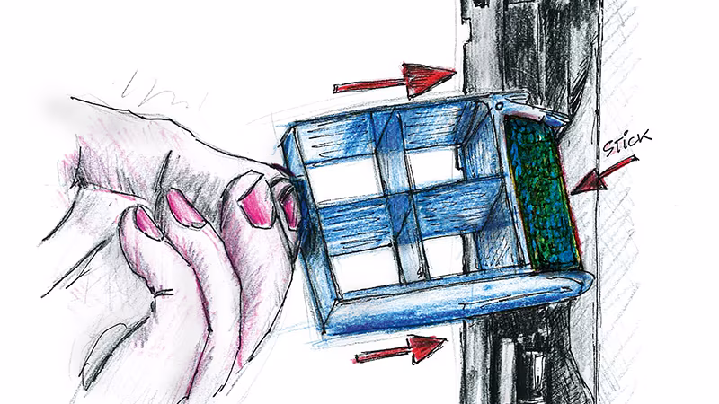 TecLine Spülkasten-Sticks, 1 Pack = 20 Sticks Kunst, Zeichnen