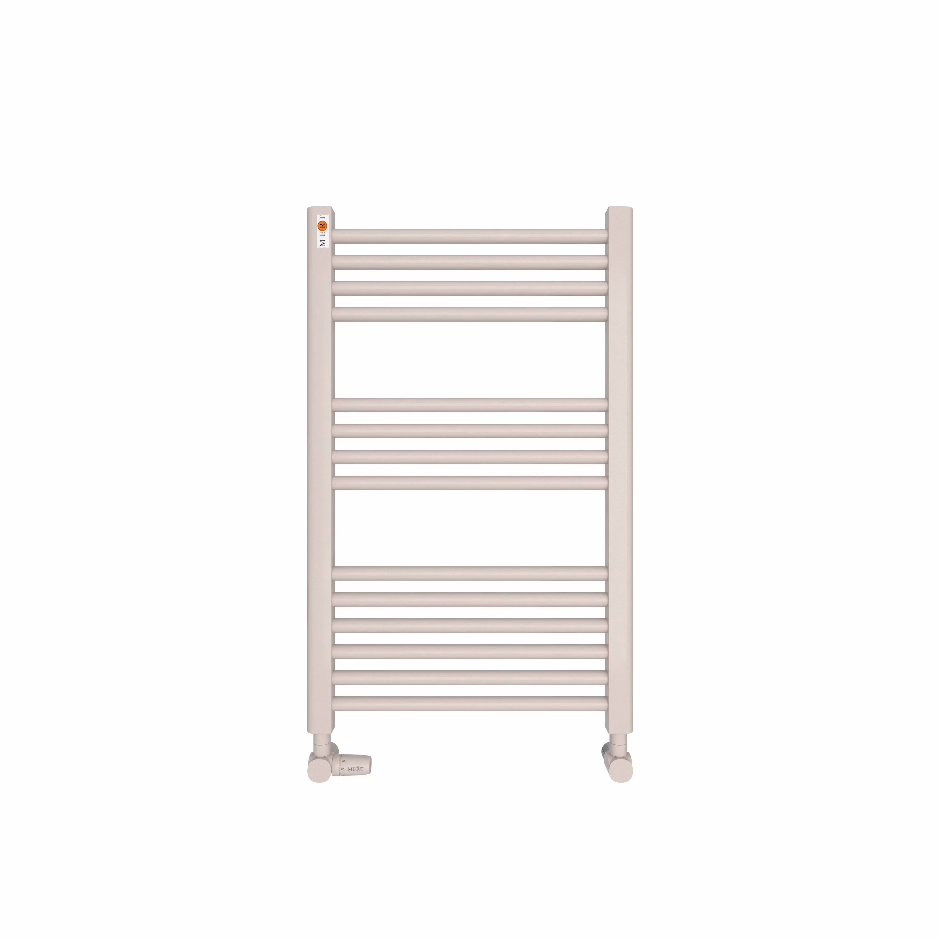 Ohne Text 3841904 MERT Austausch Badheizkörper S, weiß gerade, 500x800mm, Standard re/li Anschluss