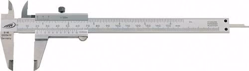 Pied à coulisse de poche DIN 862 SOFT-SLIDE 150 mm avec vis de blocage HELIOS PREISSER de la marque Helios Preisser Pied à coulisse de poche DIN 862 SOFT-SLIDE 150 mm avec vis de blocage HELIOS PREISSER, de la catégorie Pieds à coulisse et micromètres, référence 4130031381