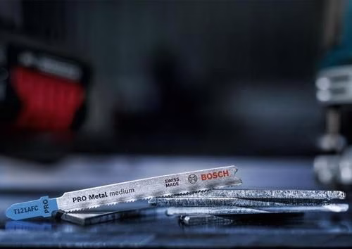 Lama per seghetto alternativo PRO Metal medium T121AFC Lunghezza totale 92 mm Passo dei denti 1,2 mm Spessore 1 mm 5 pezzi