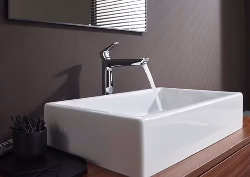 Detailbild 4073805 Hansgrohe Einhebel-Waschtischmischer 240 TALIS E Nennweite 15 ohne Ablaufgarnitur chrom