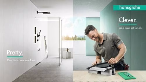 Detailbild 4035978 Grundkörper uBox universal für Duschrinnen-Ablaufgehäuse für Standardinstallation HANSGROHE