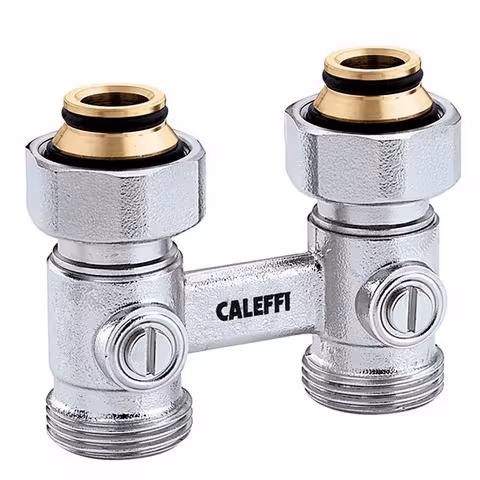 Hahnblock 3/4 Zoll Durchgang Eurokonus von der Marke Caleffi Hahnblöcke Eurokonus Typ Typ: 3/4 Zoll Durchgang Eurokonus aus der Kategorie Heizkörpermontage & Anschlüsse mit der Artikelnr. 301052