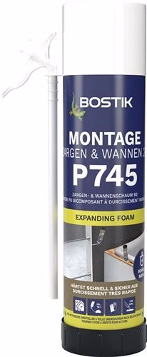 2K-Montageschaum Zargen & Wannen P745 400 ml B2 hellgrün Dose BOSTIK von der Marke 2K-Montageschaum Zargen & Wannen P745 400 ml B2 hellgrün Dose BOSTIK aus der Kategorie PU-Schaum mit der Teilenummer 4000341019
