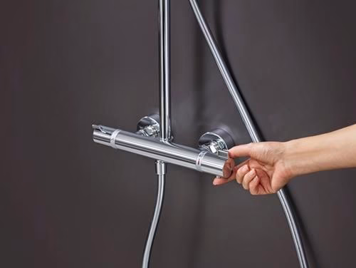 Hansgrohe Showerpipe CROMA SELECT 280 AIR 1 Strahlart Nennweite 15 chrom